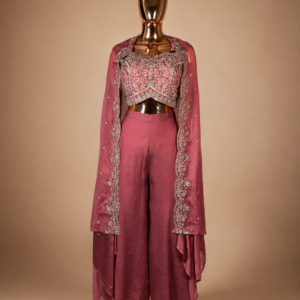 Pink Indo-Western Set