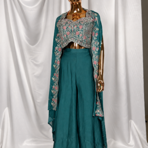 Indowestern Cape Set